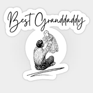 Best Granddaddy Ever From Granddaughter t-shirt Sticker